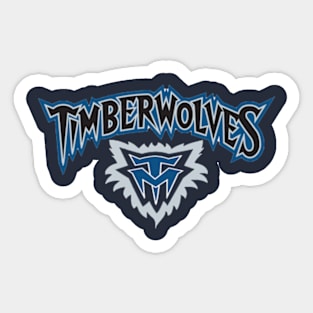 timberwolves Sticker